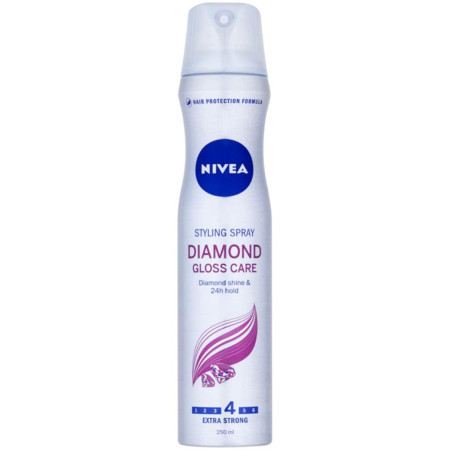 chi tiết Nivea lak na vlasy 250ml - Diamond Gloss Care č. 4 (6) H