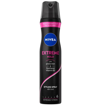 chi tiết Nivea lak na vlasy 250ml - Extreme Hold č. 6 (6)