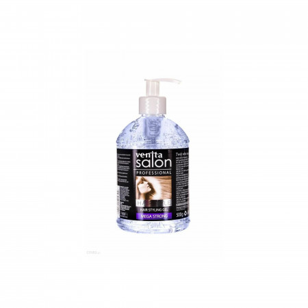 chi tiết Professional Hair styling gel s pumpičkou 500ml - Extra silný (fialový)
