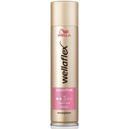 detail Wellaflex Lak na vlasy 250ml Sensitive (6)