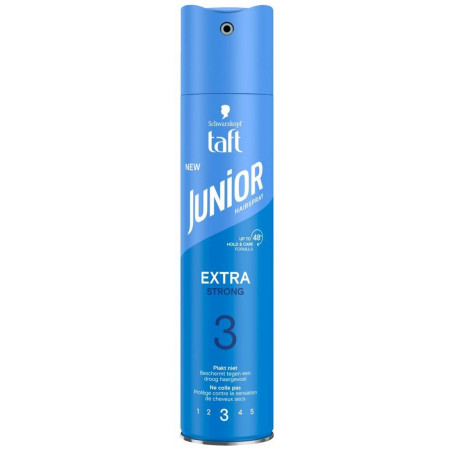 chi tiết Taft lak 250ml Junior Extra č. 3 (modrý )