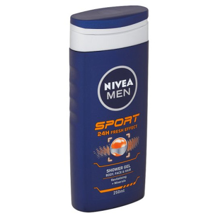 detail Nivea sprchový gel pánský 250ml Sport