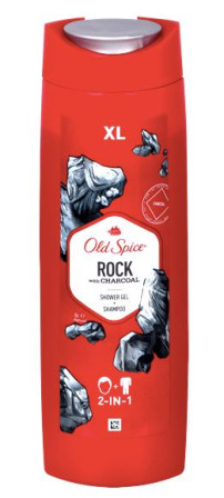 chi tiết Old Spice sprchový gel & Šampon 400ml Rock with charcoal (6)