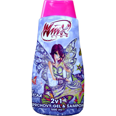 detail Winx club sprchový gel + šampon 500ml TECNA
