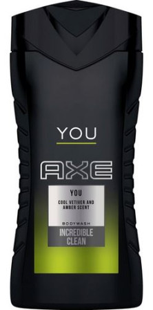 chi tiết Axe sprchový gel 250ml You - Incredible Clean