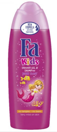 detail Fa sprchový gel 250ml Kids berry pro holky