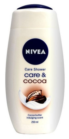 detail Nivea sprchový gel 250ml Care & Cocoa