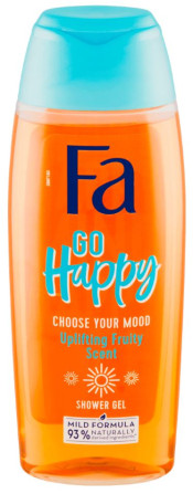 detail Fa sprchový gel 250ml Go Happy