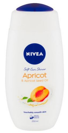 detail Nivea sprchový gel 250ml Care & Apricot (qua dao)