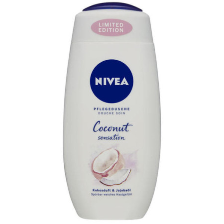 chi tiết Nivea sprchový gel 250ml Coconut Sensation