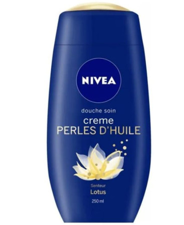 detail Nivea sprchový gel 250ml Creme pearls Lotus