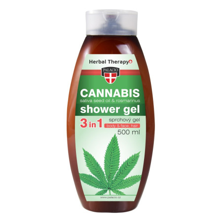 chi tiết Palacio sprchový gel 500ml Cannabis Rosmarinus