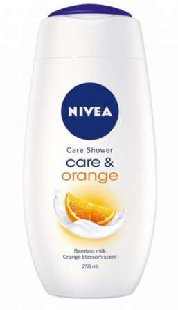 detail Nivea sprchový gel 250ml Orange & Avocado Oil