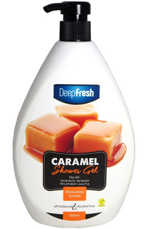 detail Deepfresh 1L sprchový gel - Caramel