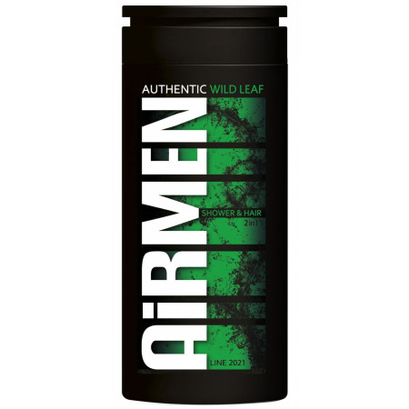 chi tiết Authentic 400ml sprchový gel a šampon pánský Wild leaf