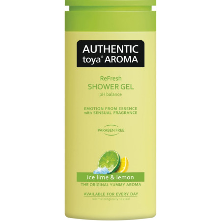 chi tiết Authentic 400ml sprchový gel a šampon dámský Ice lime & lemon