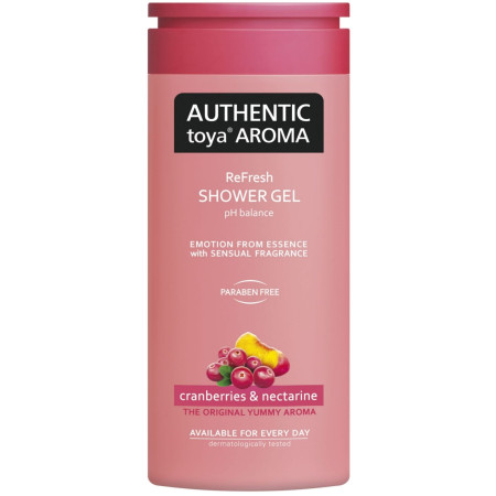 chi tiết Authentic 400ml sprchový gel a šampon dámský Cranberries & nectarine