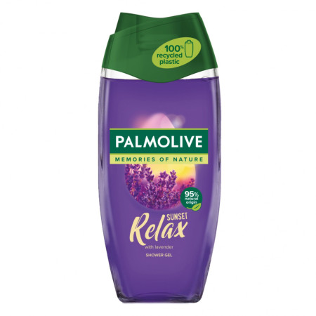 detail Palmolive sprchový gel 250ml Sunset Relax Lavender