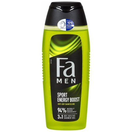 chi tiết FA sprchový gel 400ml Men Sport Energy Boost