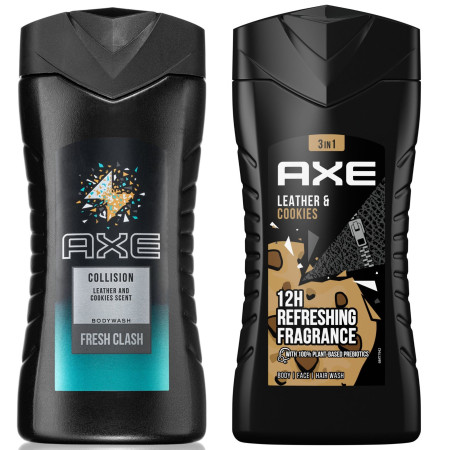 detail Axe sprchový gel 250ml Leather Cookies / Collision Fresh Clash (6)
