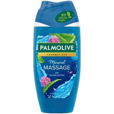 detail Palmolive sprchový gel 250ml Mineral Massage (Sea salt a Aloe vera) (6)