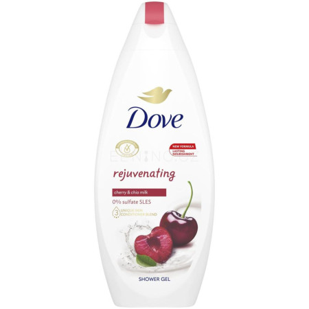 chi tiết Dove sprchový gel 250ml Rejuvenating (Cherry)