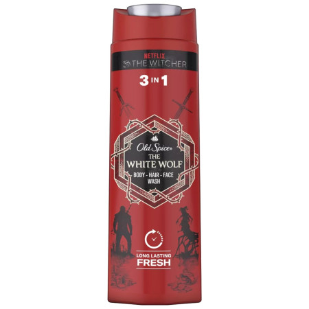 detail Old Spice sprchový gel 250ml White Wolf (6)
