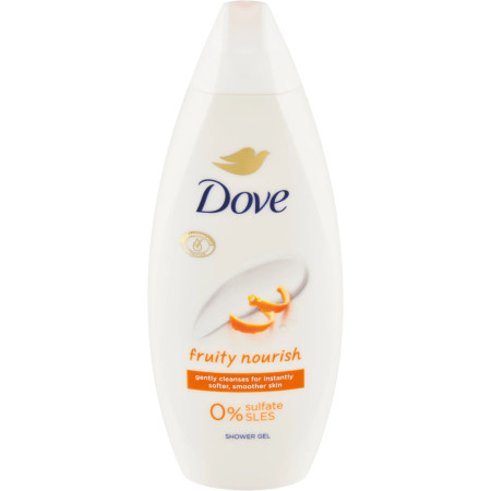 detail Dove sprchový gel 250ml Fruity Nourish