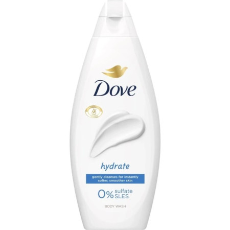 detail Dove sprchový gel 250ml Hydrate (6)