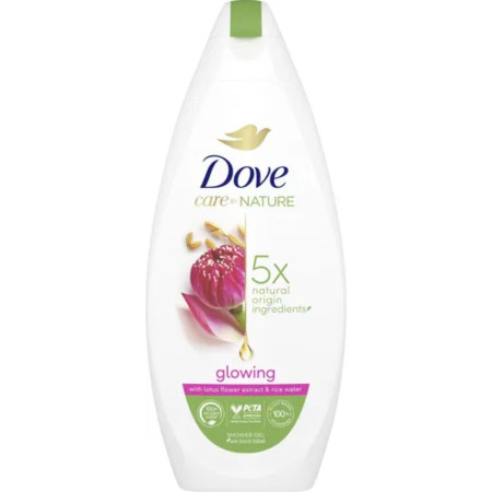 chi tiết Dove sprchový gel 225ml Glowing Ritual Lotus (6)