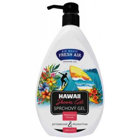 detail Fresh air sprchový gel 1L Hawaii