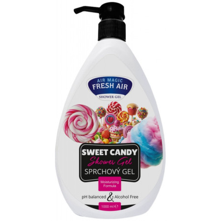 detail Fresh air sprchový gel 1L Sweet Candy