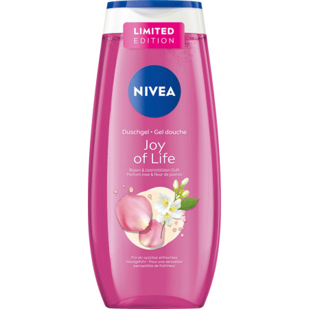 detail Nivea sprchový gel 250ml Joy of Life