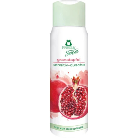 detail Frosch Senses sprchový gel 300ml Granátové jablko
