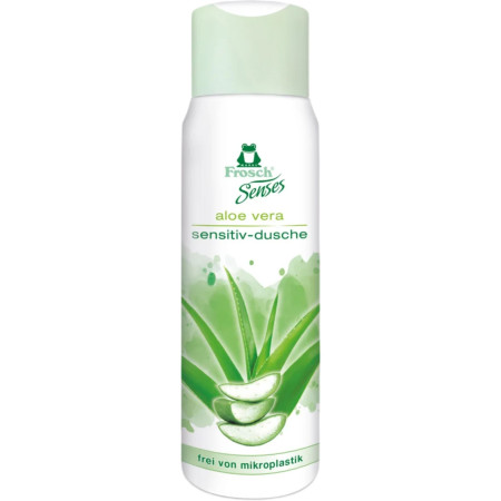 detail Frosch Senses sprchový gel 300ml Aloe Vera