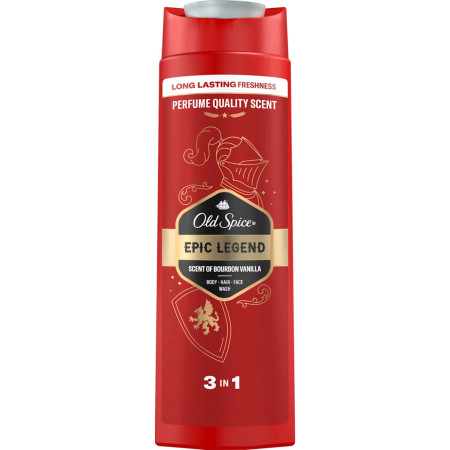 chi tiết Old Spice sprchový gel & Šampon 400ml Epic Legend (6)