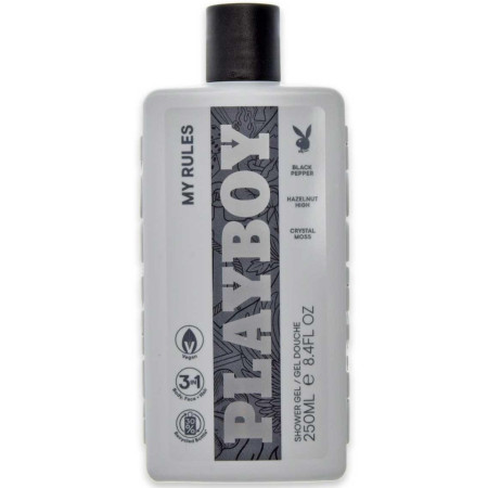 chi tiết Playboy sprchový gel pánský 250ml NOVÝ My Rules (6)