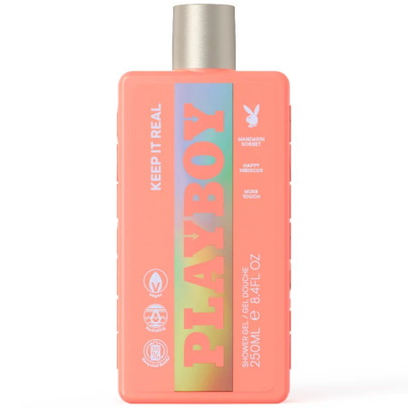 detail Playboy sprchový gel dámský 250ml NOVÝ Keep it real (6)