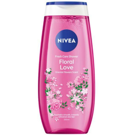 detail Nivea sprchový gel 250ml Floral Love (6)