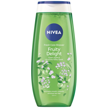 chi tiết Nivea sprchový gel 250ml Fruity Delight / Orchard Breeze