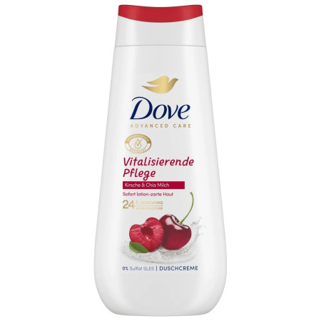 chi tiết Dove sprchový gel 225ml Třešeň