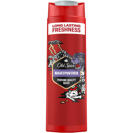 chi tiết Old Spice sprchový gel 250ml Nightpanther