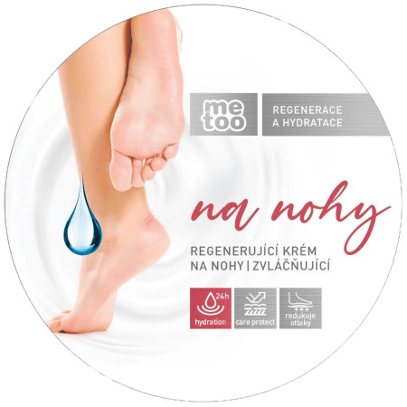 chi tiết Beauty line ME TOO krém na nohy 200ml
