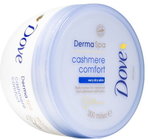 detail Dove Dermaspa tělový krém 300ml Cashmere comfort