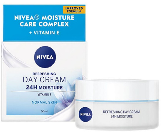 chi tiết Nivea krém 50ml denní pro normální pleť Moisture