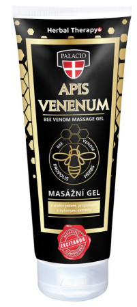 detail Palacio tuba 200ml masážní gel - Včelí jed tuba