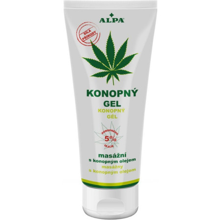 chi tiết ALPA masážní gel 100ml Konopný (10)