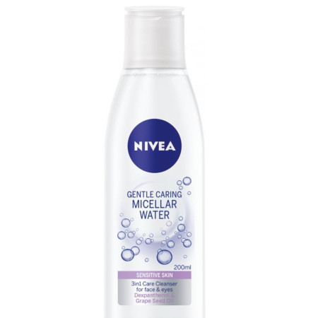 detail Nivea micelární voda 200ml Sensitive