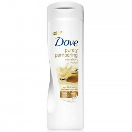 chi tiết Dove Body lotion 250ml Pampering Sheabutter & Vanilla