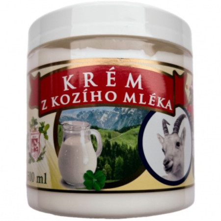 detail Království bylin krém z kozího mléka 500ml vyživující